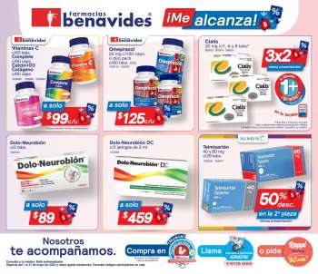 Folleto actual Farmacias Benavides - 1.5.2022 - 31.5.2022.