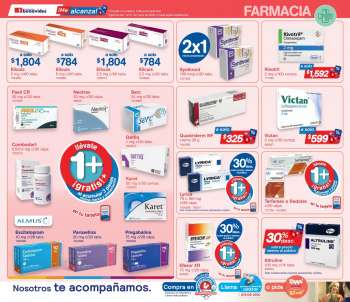 Folleto actual Farmacias Benavides - 1.5.2022 - 31.5.2022.