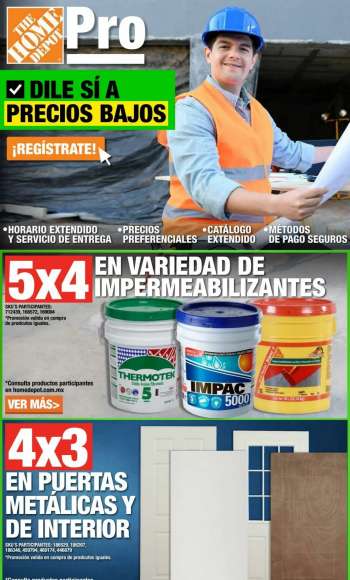 Ofertas The Home Depot Tapachula