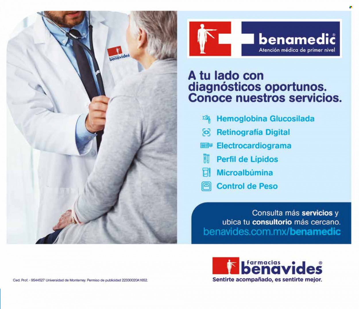 Oferta vigente Farmacias Benavides - 1.3.2023 - 31.3.2023. Página 11.