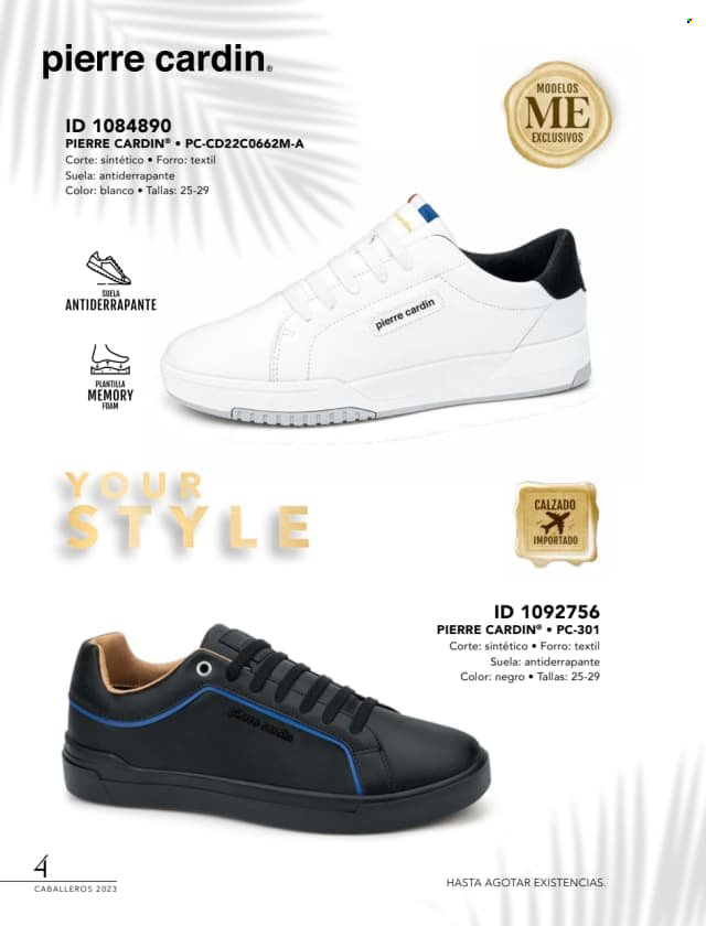 thumbnail - Folleto actual Price Shoes - Ventas - Pierre Cardin. Página 4.