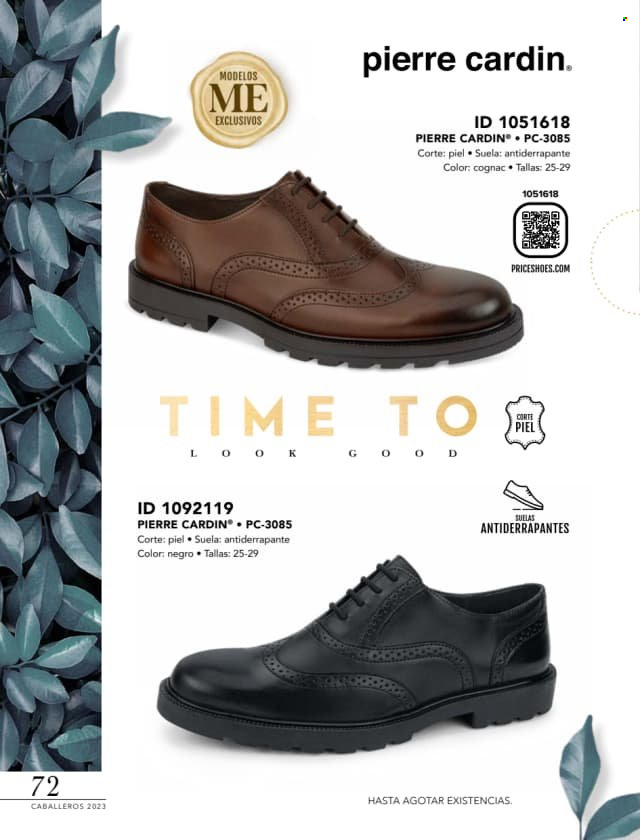 thumbnail - Folleto actual Price Shoes - Ventas - Pierre Cardin. Página 72.