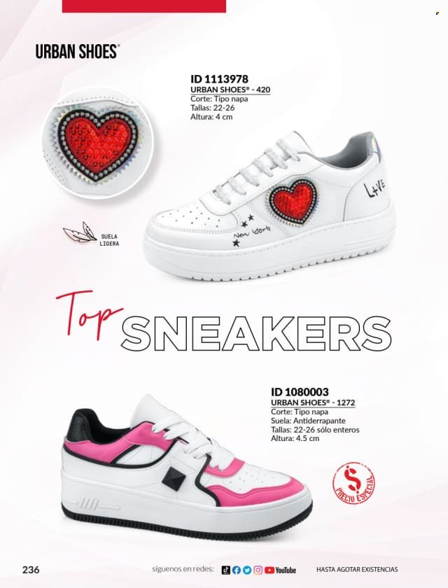 thumbnail - Folleto actual Price Shoes - Ventas - sneakers. Página 236.