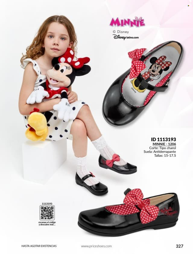 thumbnail - Folleto actual Price Shoes - Ventas - Disney, Minnie. Página 327.