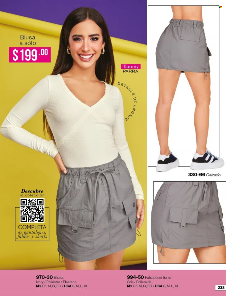 thumbnail - Folleto actual Cklass - Ventas - pantalón, falda, blusa. Página 239.