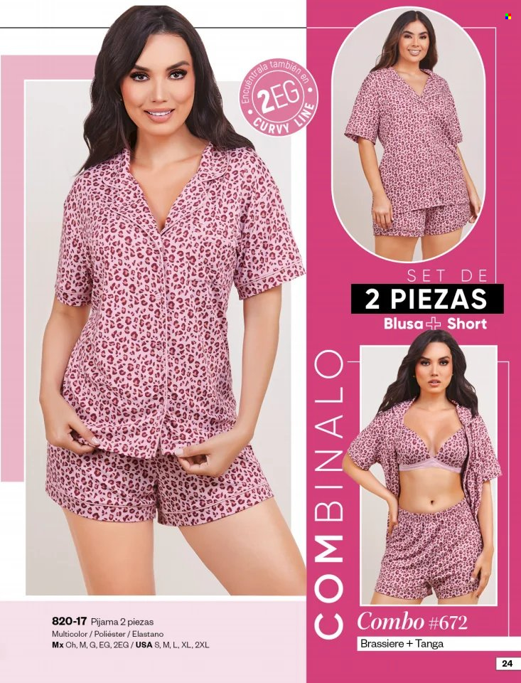 thumbnail - Folleto actual Cklass - Ventas - blusa, braguitas, pijama. Página 25.