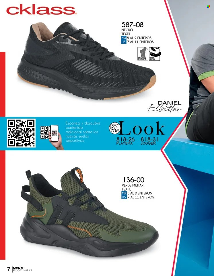 thumbnail - Folleto actual Cklass - Ventas - botas, zapatos deportivos, playera. Página 8.
