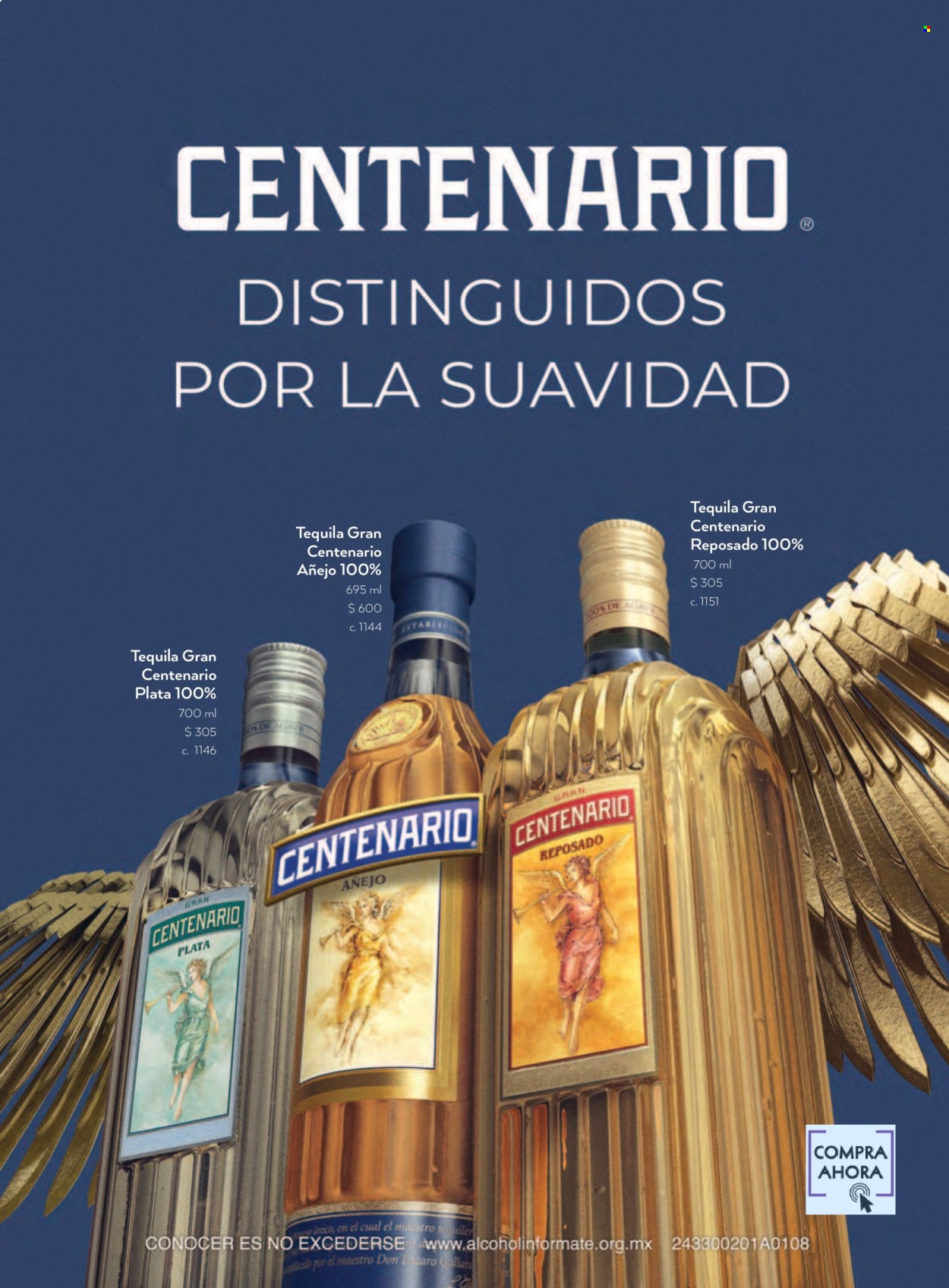 thumbnail - Folleto actual Bodegas Alianza - 1.4.2024 - 30.6.2024 - Ventas - bebida alcohólica, tequila. Página 27.
