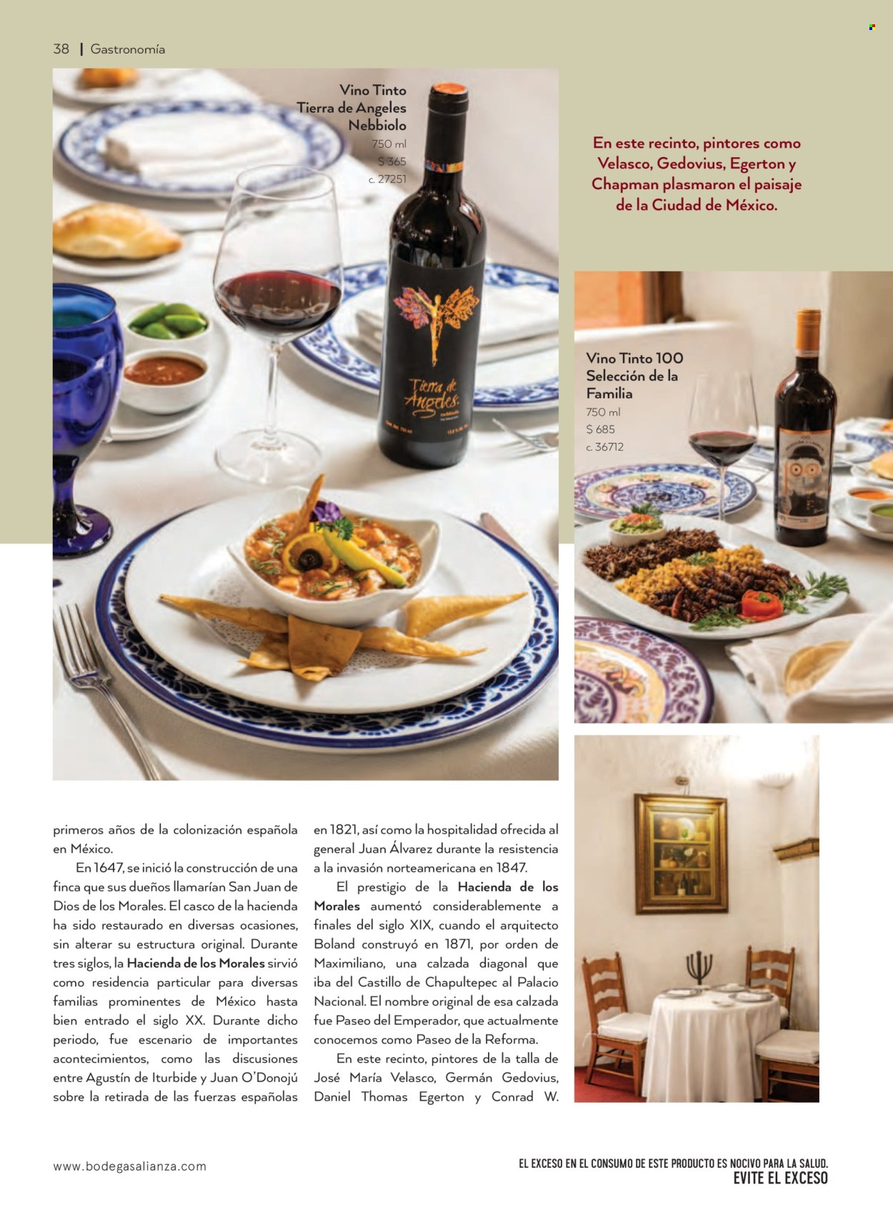 thumbnail - Folleto actual Bodegas Alianza - 1.4.2024 - 30.6.2024 - Ventas - bebida alcohólica, vino, vino tinto. Página 40.