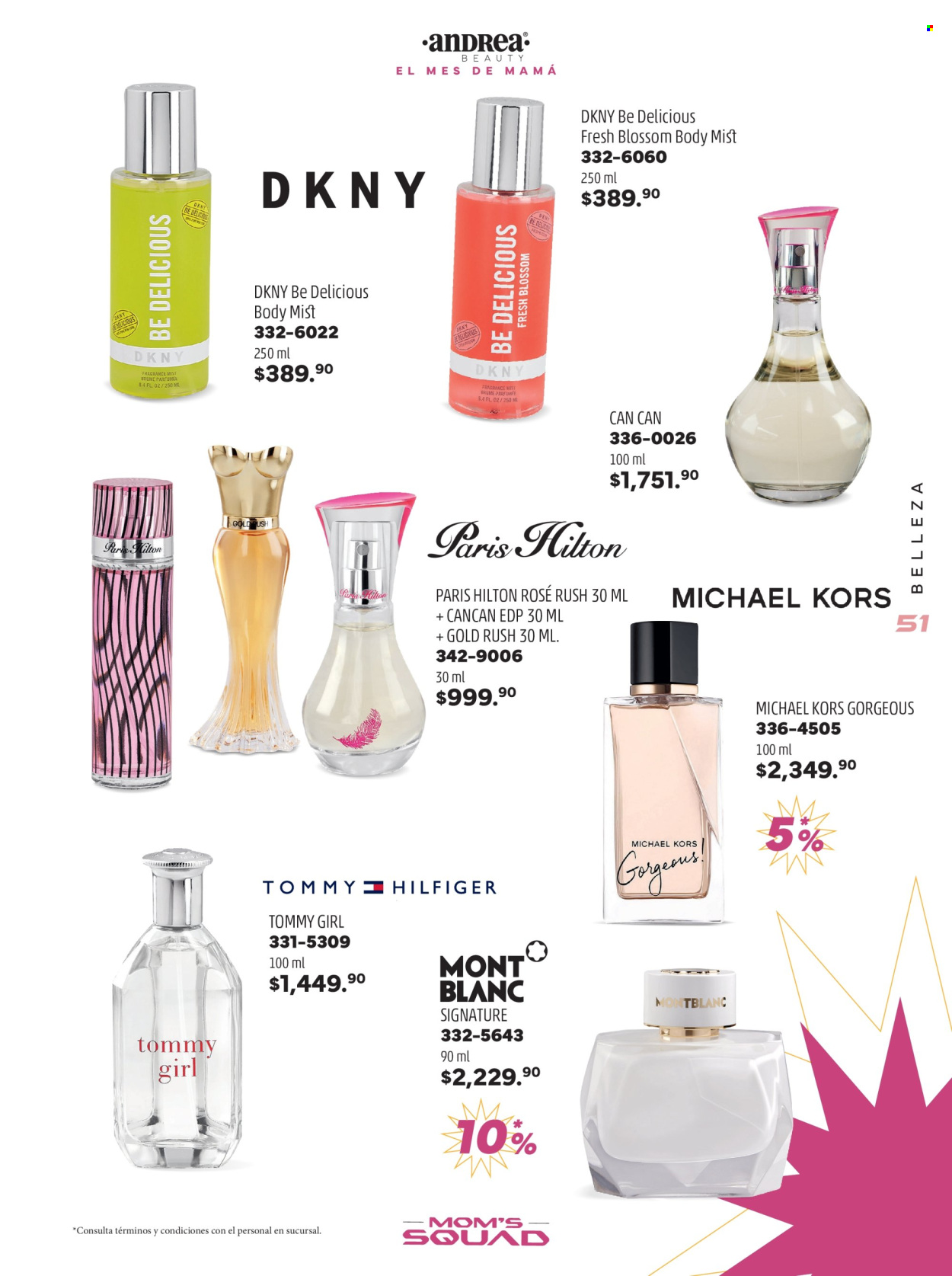 thumbnail - Folleto actual Andrea - 21.4.2024 - 25.5.2024 - Ventas - DKNY, Michael Kors, perfume, Tommy Girl. Página 51.