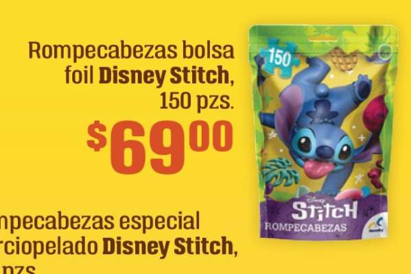 Rompecabezas bolsa foil Disney Stitch