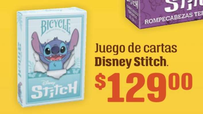 Juego de cartas Disney Stitch