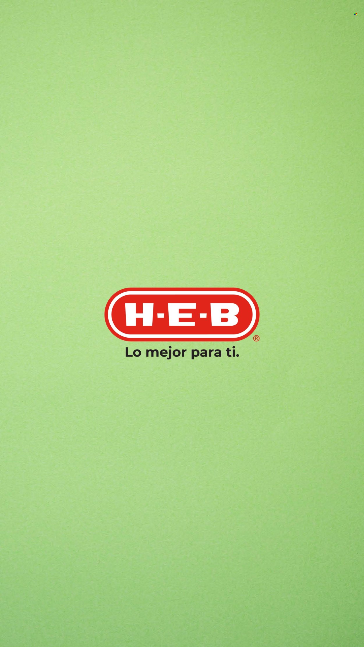 Catálogo H-E-B - 29.4.2025 - 12.5.2025. Página 1