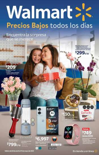 Folleto actual Walmart - 28.4.2025 - 11.5.2025.