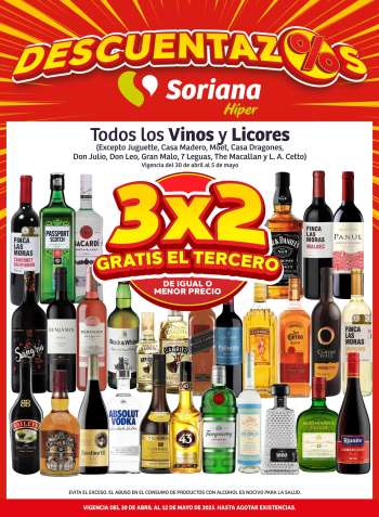 Folleto actual Soriana Híper - 30.4.2025 - 12.5.2025.