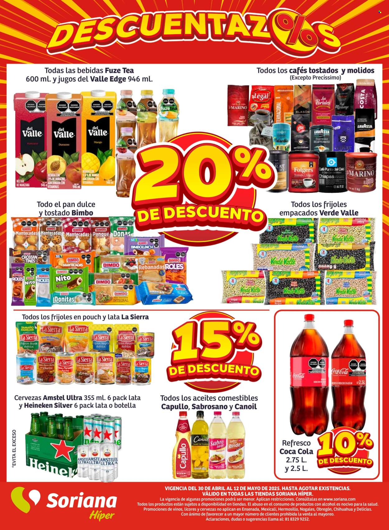 Catálogo Soriana Híper - 30.4.2025 - 12.5.2025. Página 1