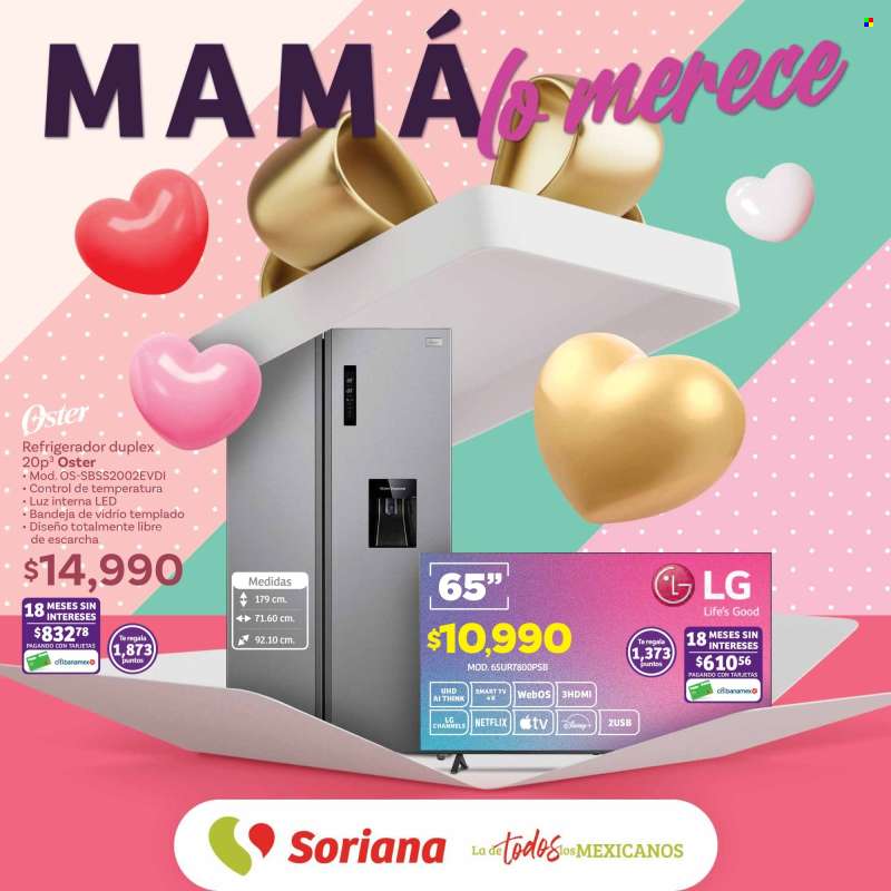 Folleto actual Soriana Híper - 30.4.2025 - 12.5.2025.