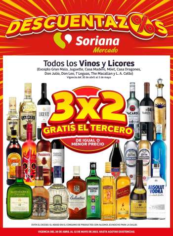 Folleto actual Soriana Mercado - 30.4.2025 - 12.5.2025.