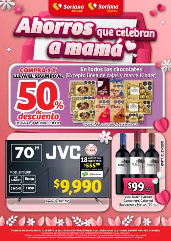 Folleto actual Soriana - 30.4.2025 - 12.5.2025.