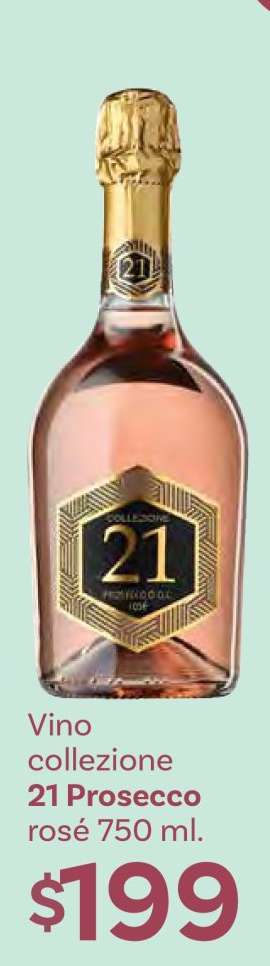 Vino collezione 21 Prosecco rosé 750 ml