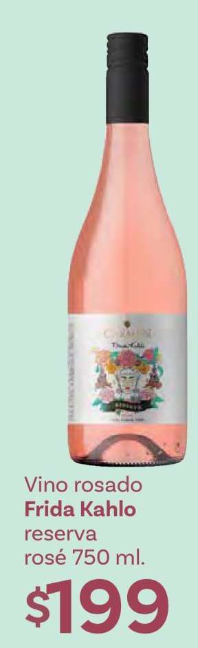 Vino rosado Frida Kahlo reserva rosé 750 ml