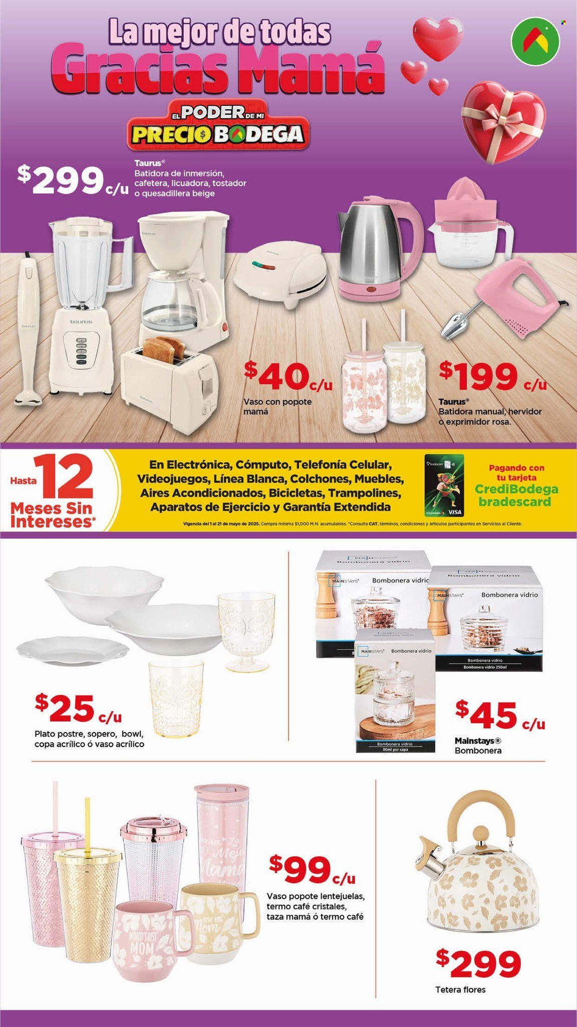 Catálogo Bodega Aurrerá - 1.5.2025 - 22.5.2025. Página 1