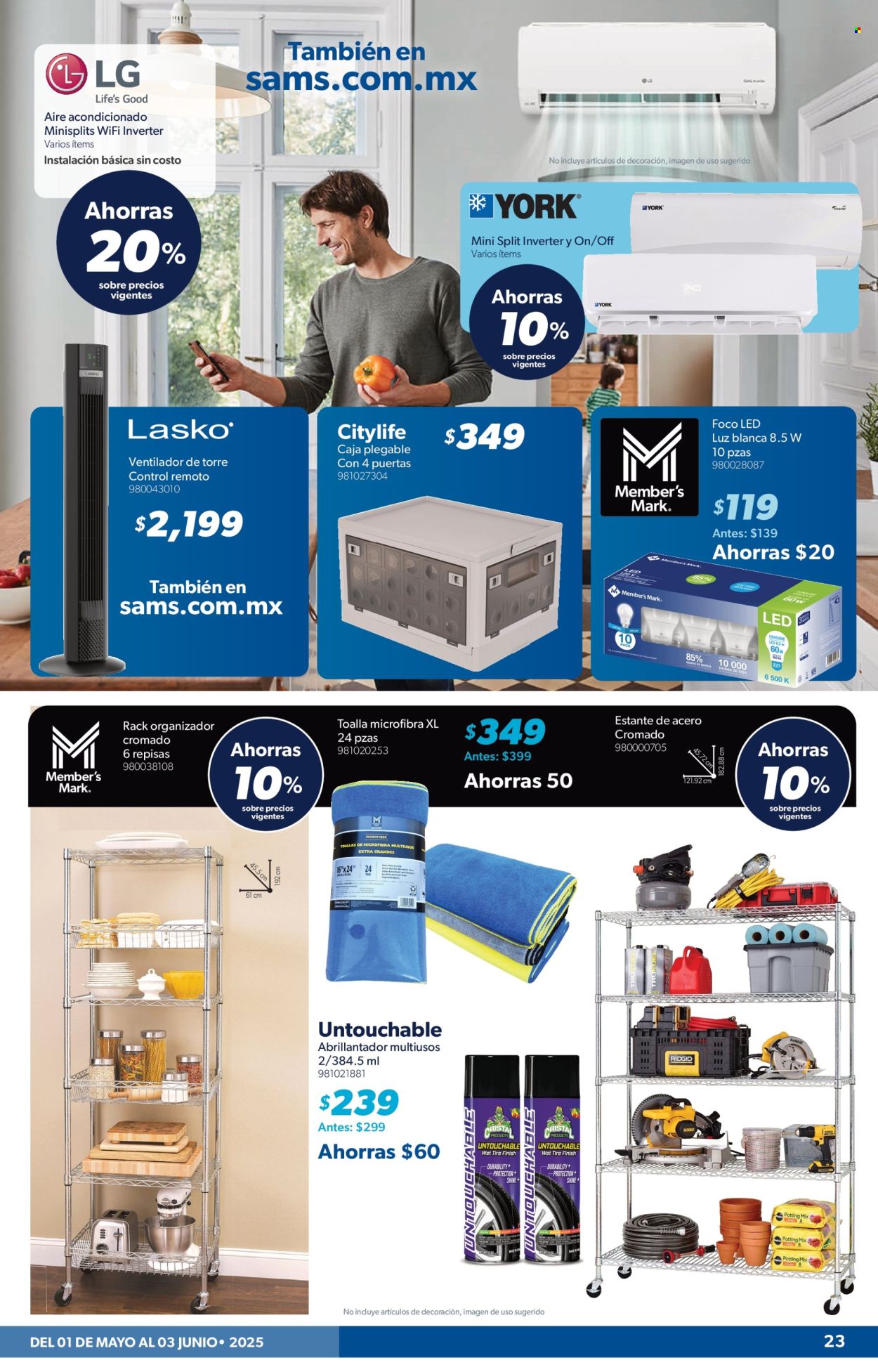 Catálogo Sam's Club - 1.5.2025 - 3.6.2025. Página 1