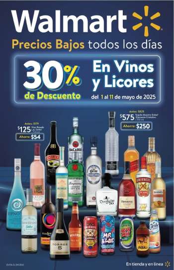 Folleto actual Walmart - 1.5.2025 - 11.5.2025.