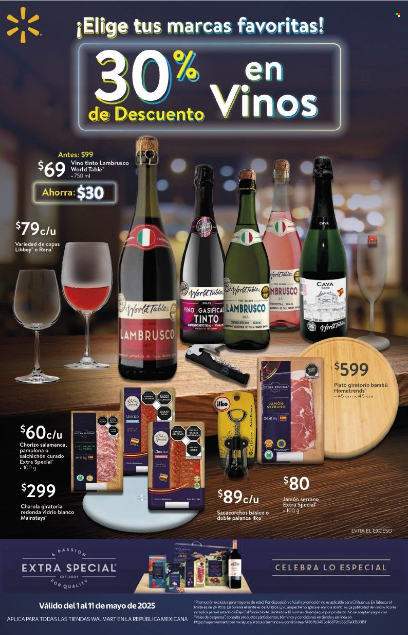 Catálogo Walmart - 1.5.2025 - 11.5.2025. Página 1