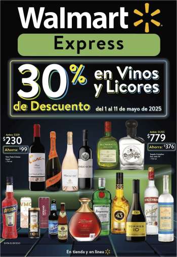Folleto actual Walmart Express - 1.5.2025 - 11.5.2025.