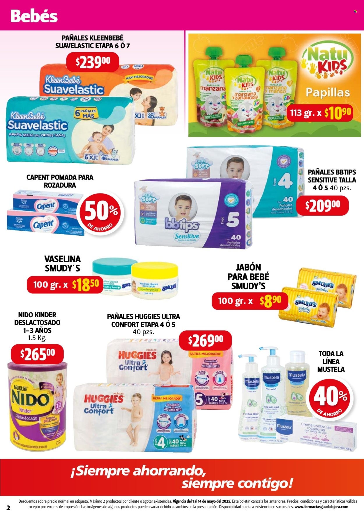 Catálogo Farmacias Guadalajara - 1.5.2025 - 14.5.2025. Página 1