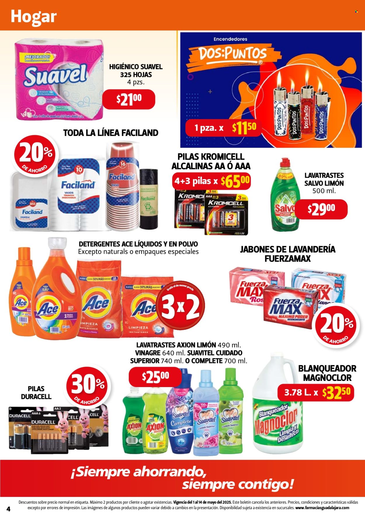 Catálogo Farmacias Guadalajara - 1.5.2025 - 14.5.2025. Página 1