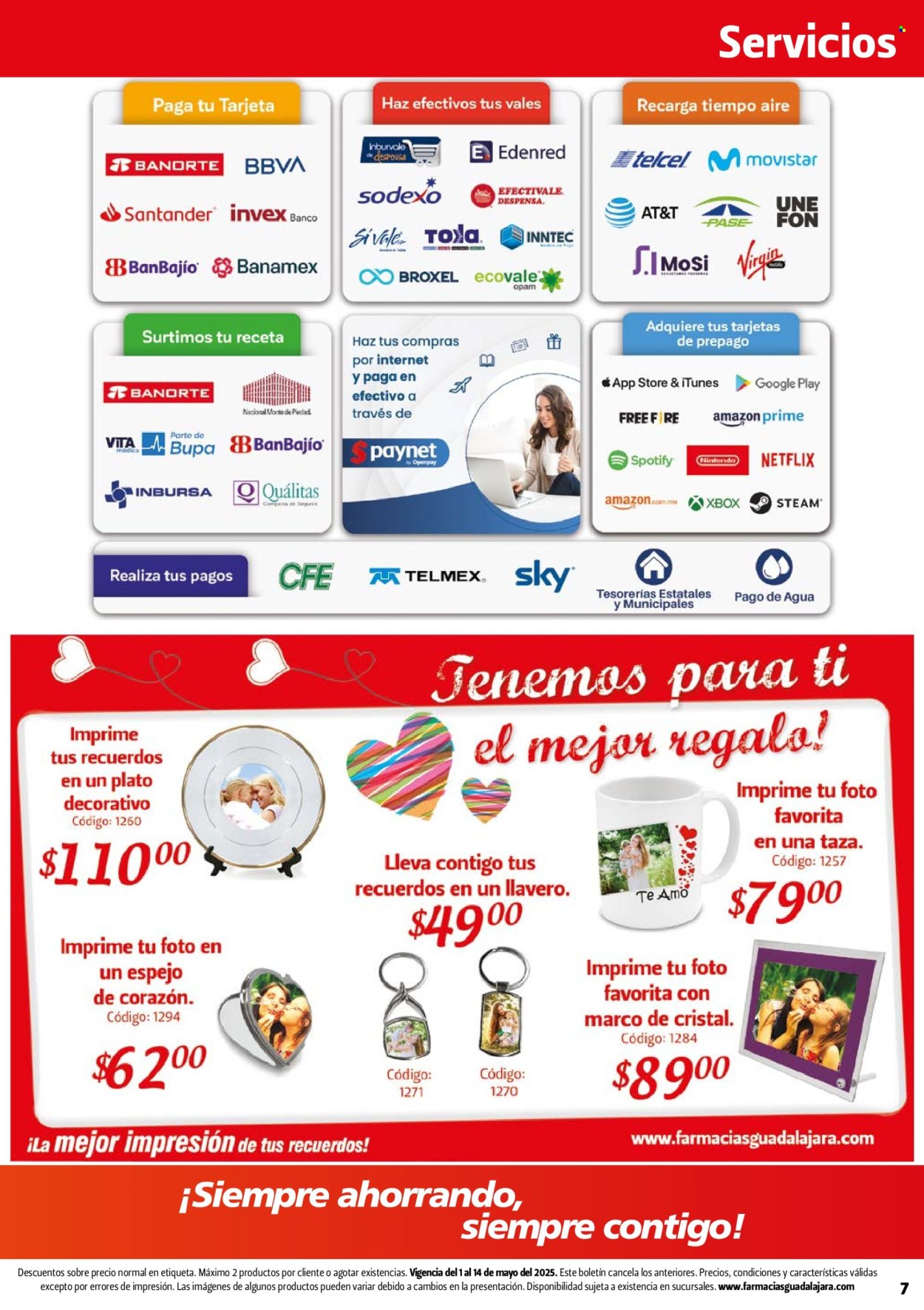 Catálogo Farmacias Guadalajara - 1.5.2025 - 14.5.2025. Página 1