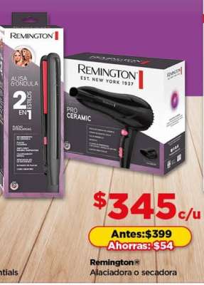 Remington® Alaciadora o secadora