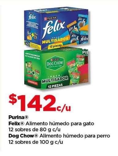 Purina Felix y Dog Chow