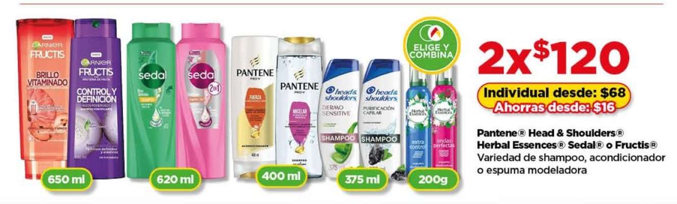 Pantene, Head & Shoulders, Herbal Essences, Sedal, Fructis