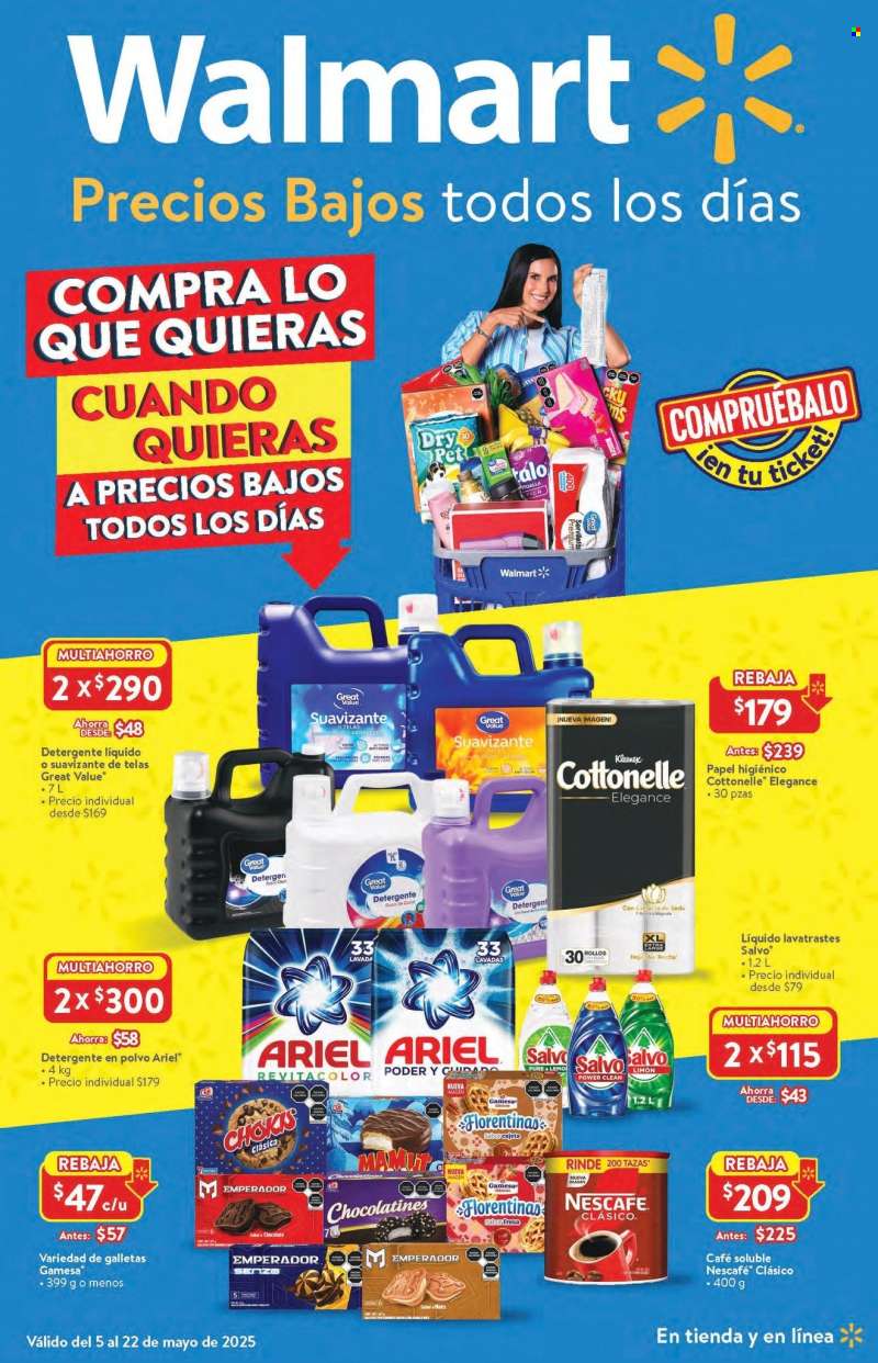 Folleto actual Walmart - 5.5.2025 - 22.5.2025.
