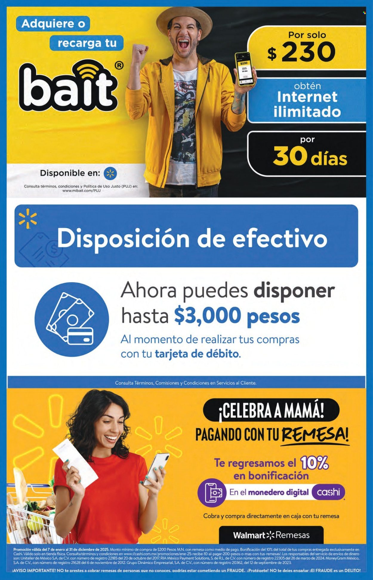 Catálogo Walmart - 5.5.2025 - 22.5.2025. Página 1
