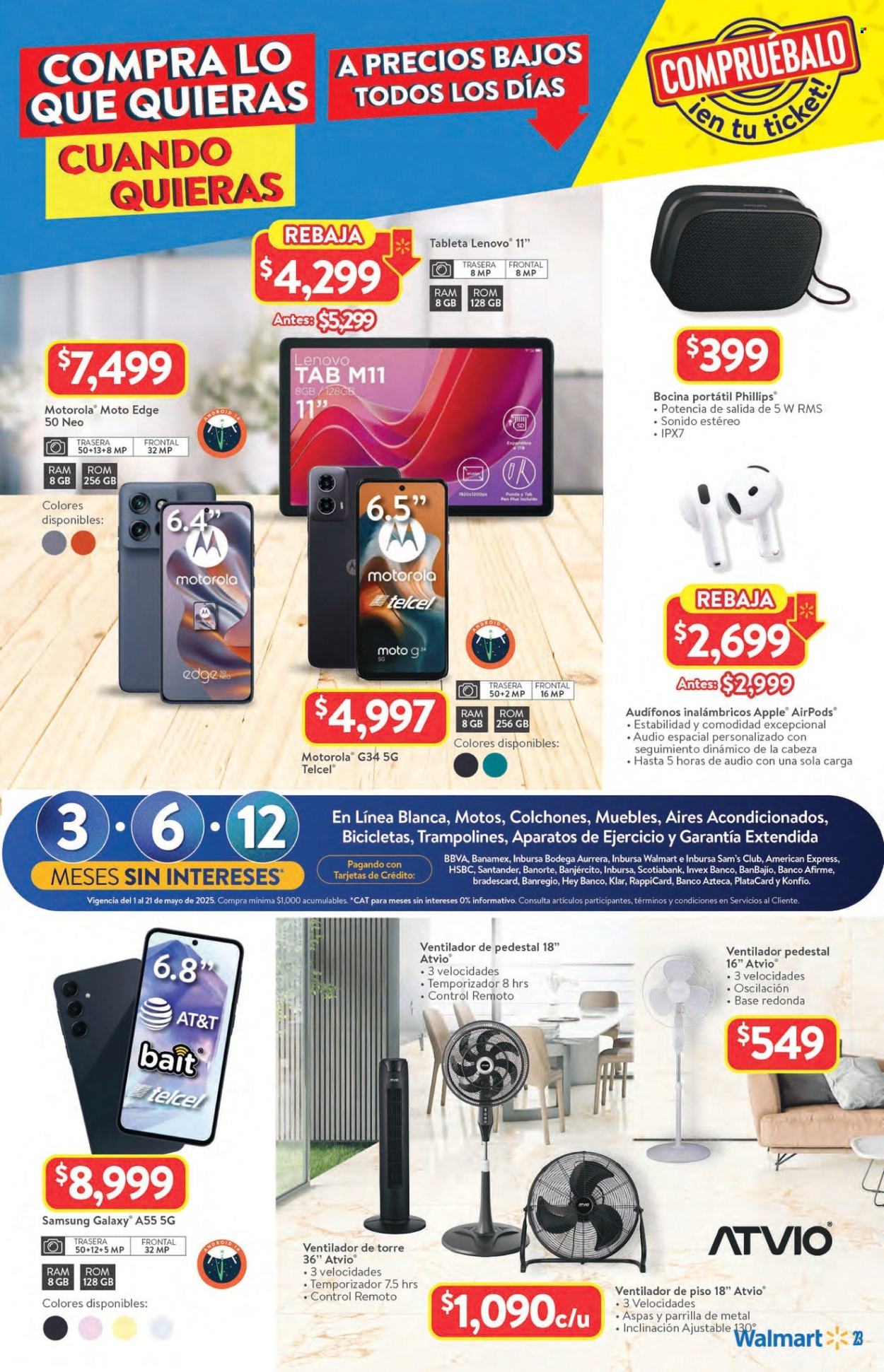 Catálogo Walmart - 5.5.2025 - 22.5.2025. Página 1
