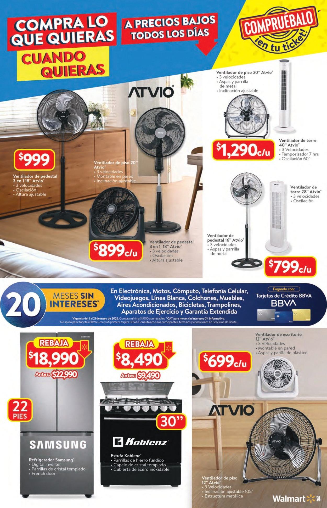 Catálogo Walmart - 5.5.2025 - 22.5.2025. Página 1