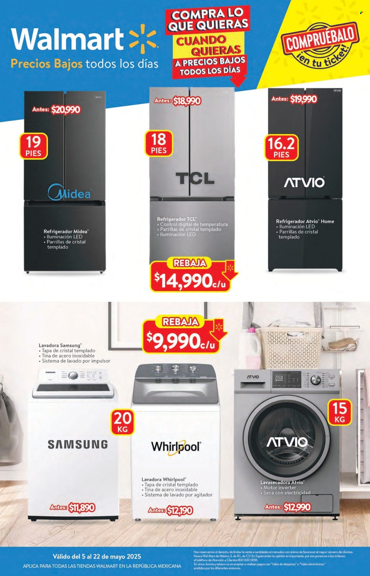 Catálogo Walmart - 5.5.2025 - 22.5.2025. Página 1