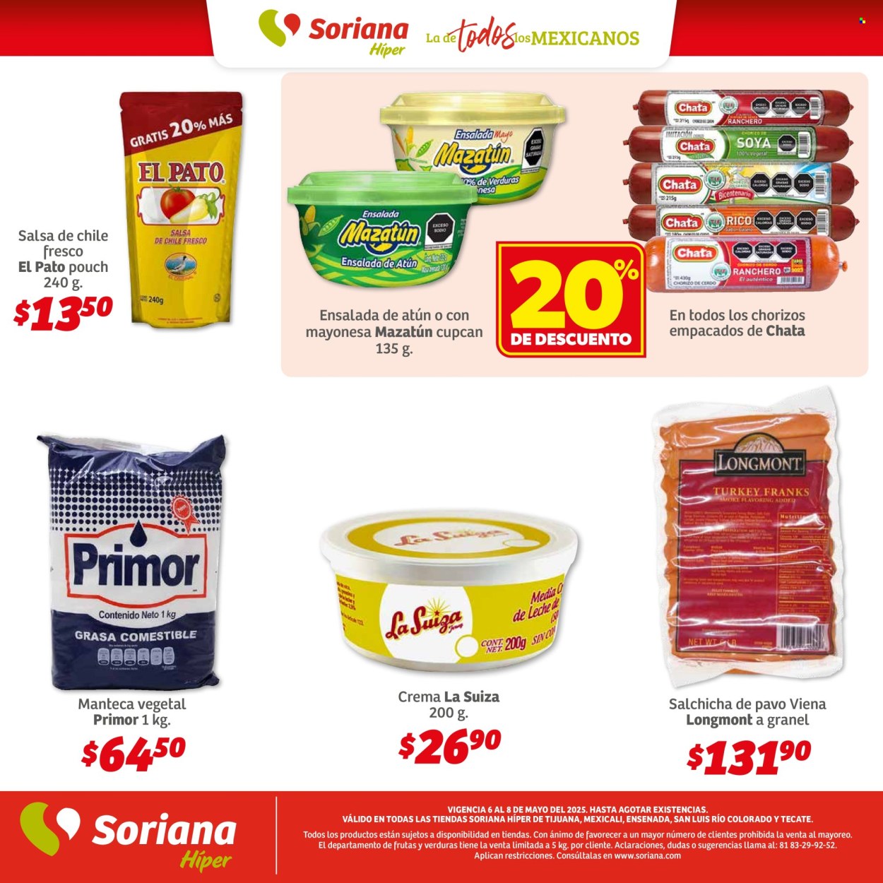 Catálogo Soriana Híper - 6.5.2025 - 8.5.2025. Página 1