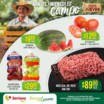 Folleto actual Soriana Súper - 6.5.2025 - 8.5.2025.