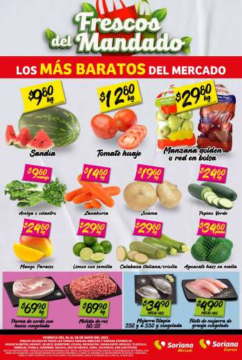 Folleto actual Soriana - 6.5.2025 - 8.5.2025.
