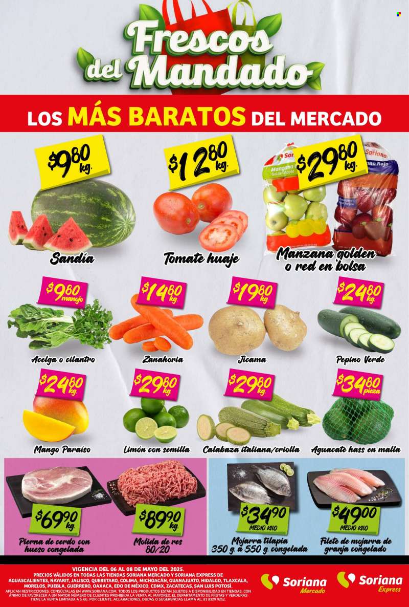 Folleto actual Soriana - 6.5.2025 - 8.5.2025.