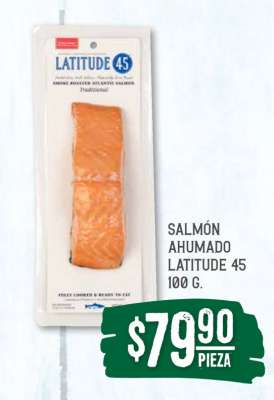 Salmón ahumado Latitude 45