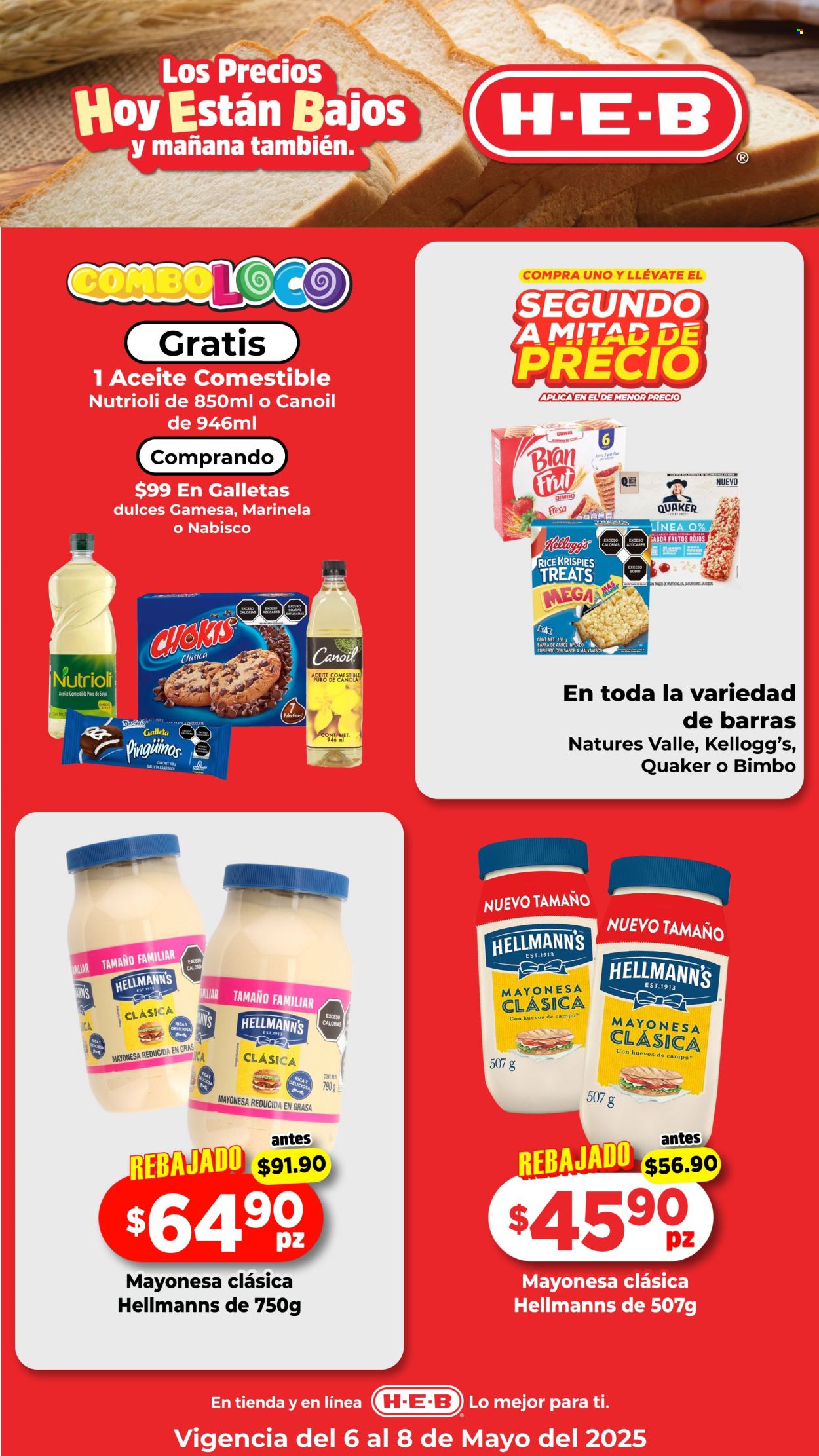Catálogo H-E-B - 6.5.2025 - 8.5.2025. Página 1