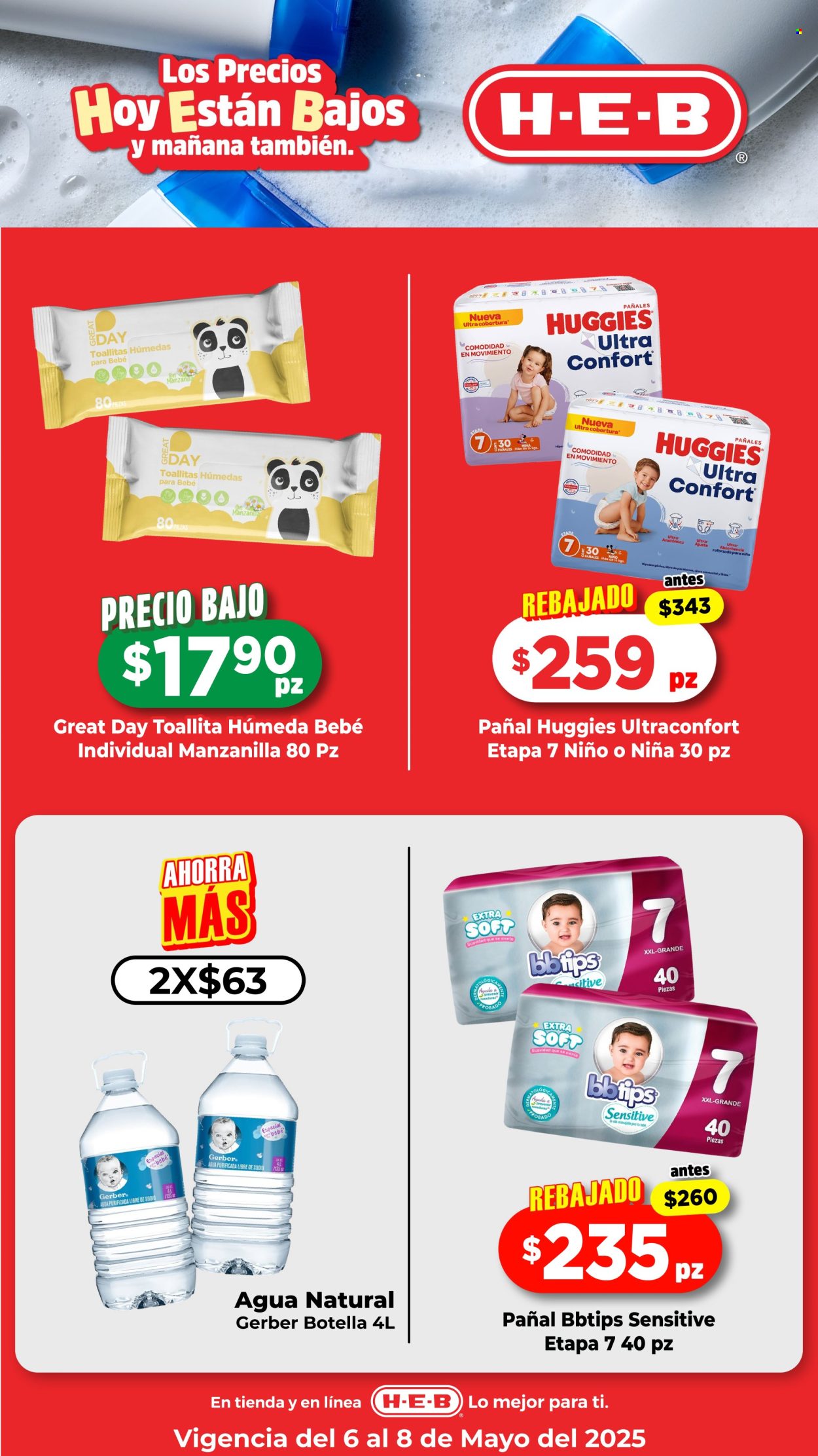 Catálogo H-E-B - 6.5.2025 - 8.5.2025. Página 1