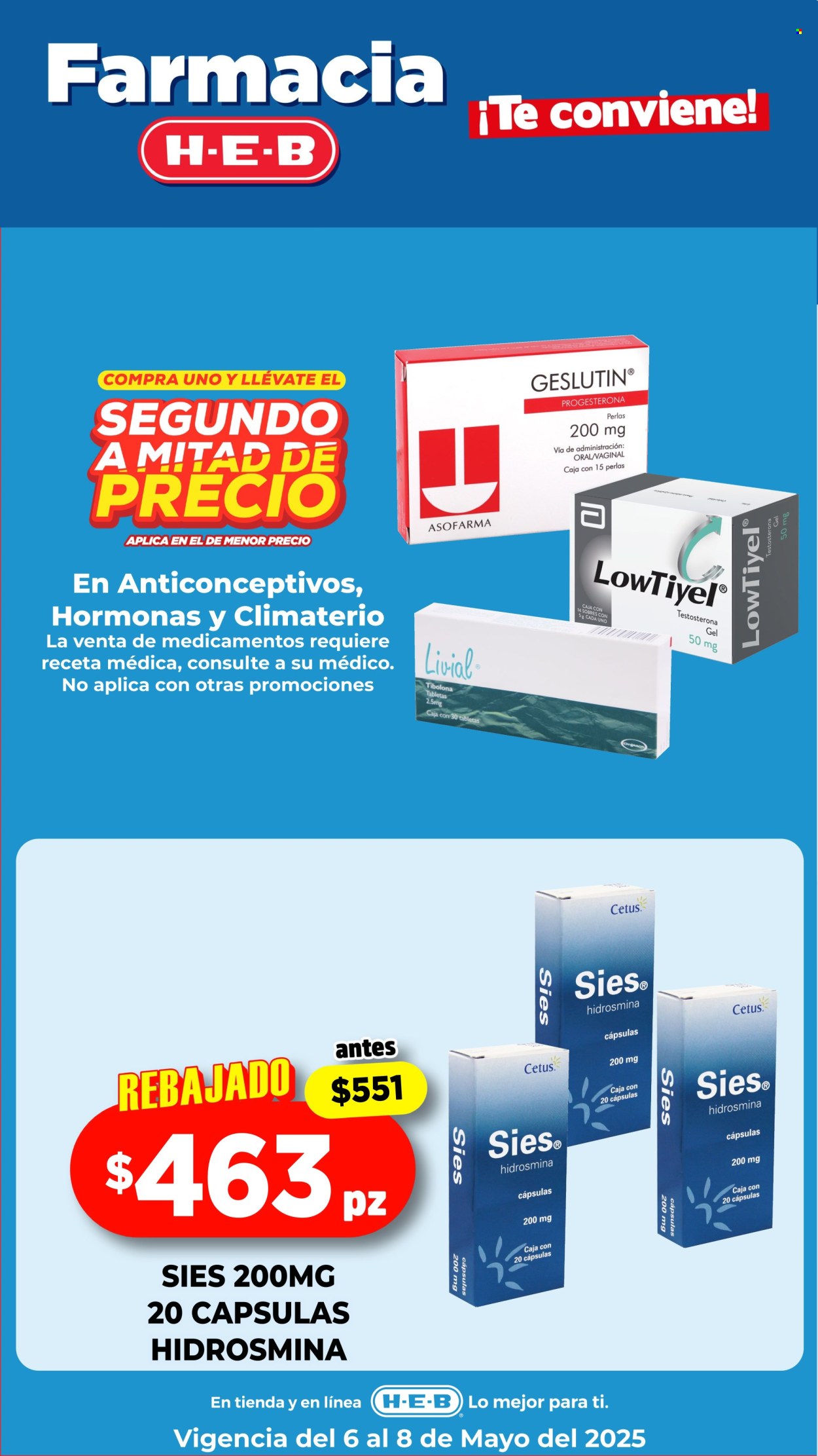 Catálogo H-E-B - 6.5.2025 - 8.5.2025. Página 1