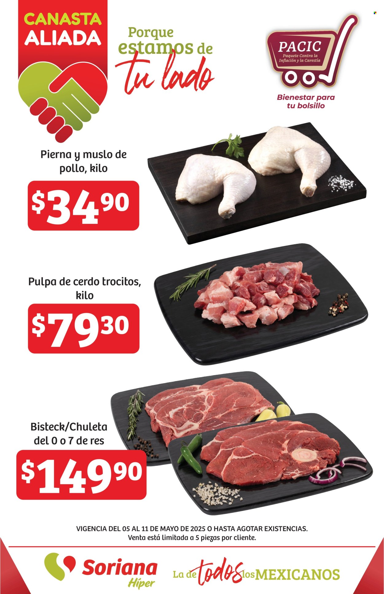 Catálogo Soriana Híper - 5.5.2025 - 11.5.2025. Página 1